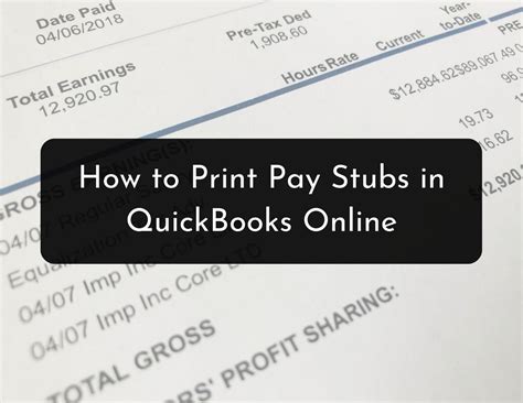 How to Print Pay Stubs in QuickBooks Desktop: A Journey Through Digital Paper Trails